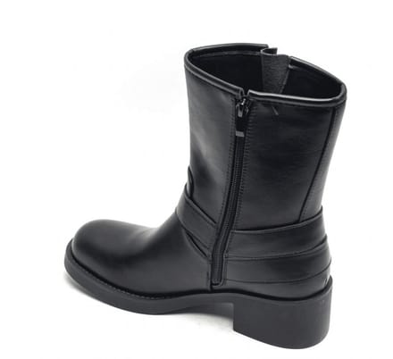 Mode Mania Dames Boots Black | Zwart | Maat: 37