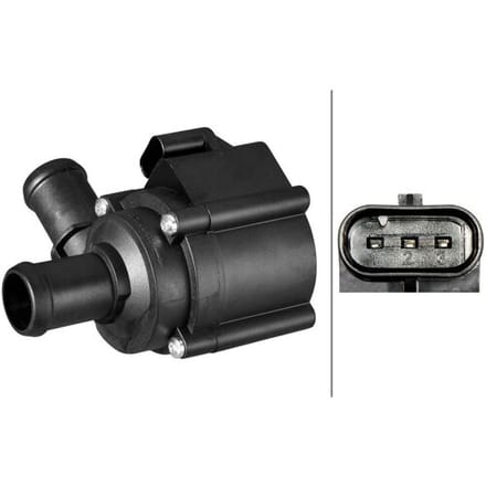 Hulpwaterpomp (koelwatercircuit) HELLA 8TW 358 304-691