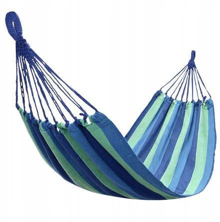 Comfortabele Eenpersoons Hangmat voor Buiten - 200x80cm, 160kg