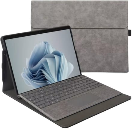 EtuiTab Surface Pro Serie - Tablethoes - Grijs - Magnetisch Sluiting - Standfunctie