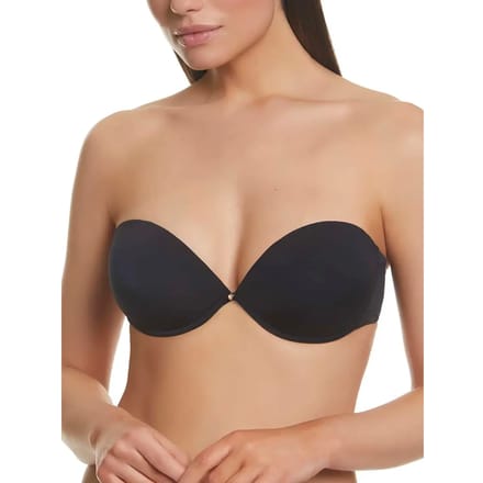 Bandeau bh met dubbele push-up en unieke beugel voor dames Selmark Etna