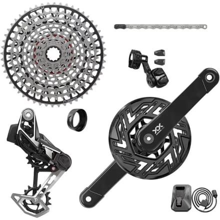 Volledige groep Sram XX T-TYPE Eagle E-MTB AXS BOSCH ISIS 165 MM 36D (10-52)