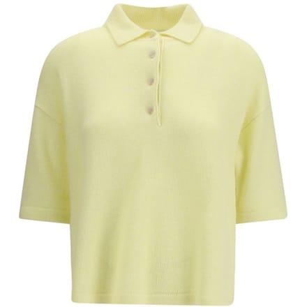 Allude Bicolor Kasjmier Poloshirt