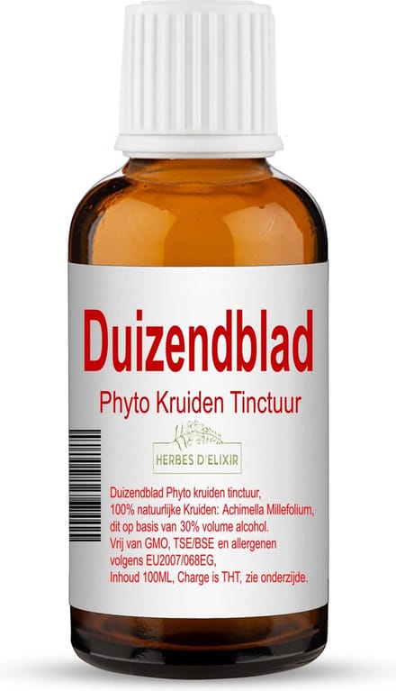 Herbes D'elixir Duizendblad Tinctuur – 100 ml – 1 Stuk - Natuurlijk - Ondersteunt de weerstand