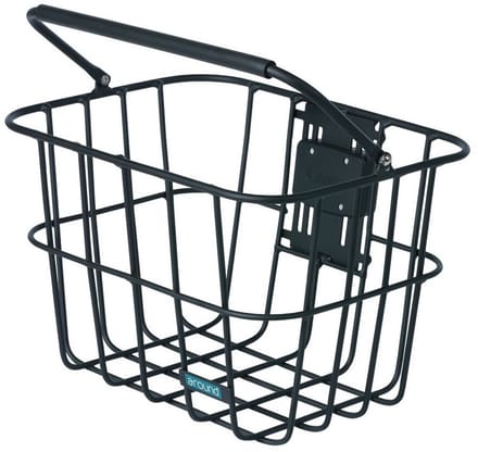 Fietsmand Around ACE Afneembaar incl. Klick Fix adapter - Matzwart