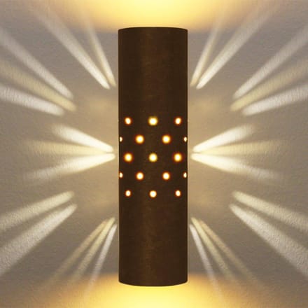 Menzel SOLO wandlamp bruin-zwart
