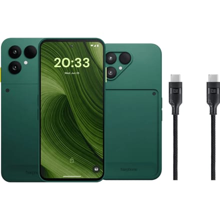 Fairphone 6 256GB Groen 5G + Basis accessoirepakket