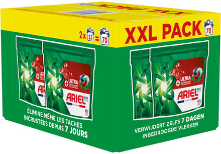 Ariel 4in1 Wasmiddel Pods Ultra Vlekverwijderaar 70 stuks