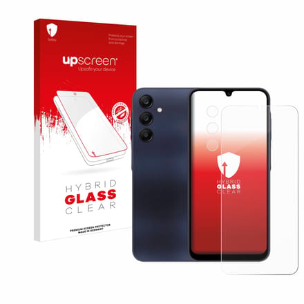 upscreen - Screenprotector voor Samsung Galaxy A25 5G (Voor+Camera) - Folie Beschermfolie Beschermglas transparant