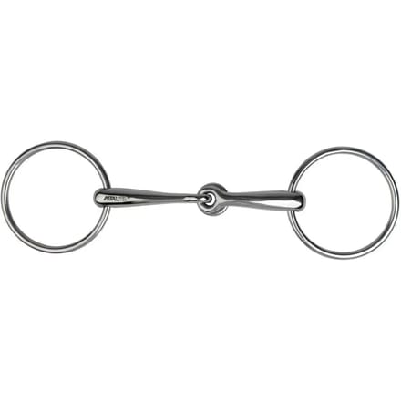 2 ring roestvrijstalen paardenbit Metalab