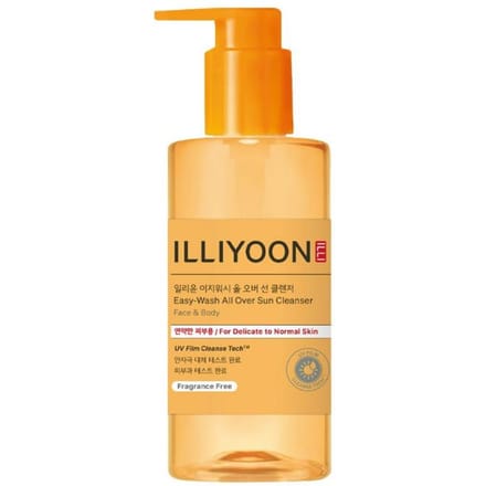 [ILLIYOON] Gemakkelijk Afwasbare All Over Zon Reiniger 200ml orange