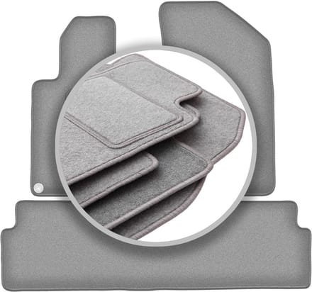Automatten asgrijs voor: Peugeot 508 RXH achter compleet (2010-2018)