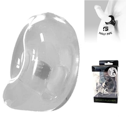 Sport Fucker - Half Pipe Cockring - Transparant