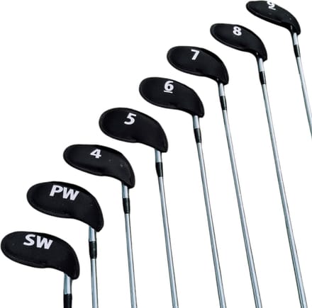 Jobber Sports Golfclub Covers Set - 9 Headcovers voor Ijzers