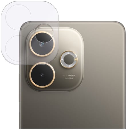 Rosso Camera Protector Geschikt voor Oppo A5 Pro | Camera Lens Bescherming | Case Friendly | Ultra Dun Glas | Transparant