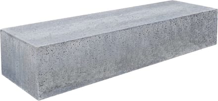 Zitelement grijs 200 x 60 x 40 cm prijs per stuk Gardenlux
