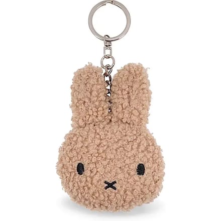 Bon Ton Toys Nijntje - Flat Keychain ECO Tiny Teddy Beige - 10 cm - 4"