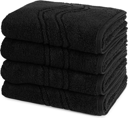 Ross Dames en Heren 4 X handdoek - per set Cashmere feeling