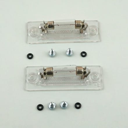 BSP696 2x Kentekenplaatverlichting 3B5943021E voor VW Jetta Passat Caddy T5 Superb