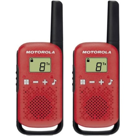 Motorola Solutions B4P00811RDKMAW TALKABOUT T42 rot PMR-portofoon Set van 2 stuks