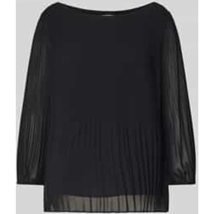 Regular fit blouse van chiffon