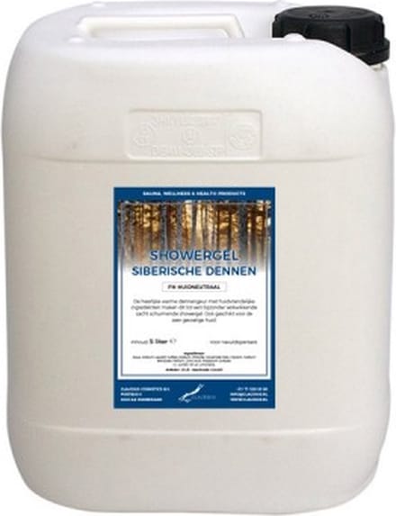 Douchegel Siberische Dennen 10 Liter - Showergel - Navulling