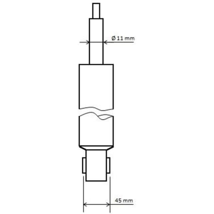 Schokdemper Excel-G KYB 3430023