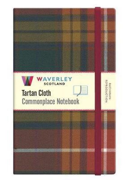 Waverley (L): Buchanan Reproduction Tartan Cloth Large Notebook