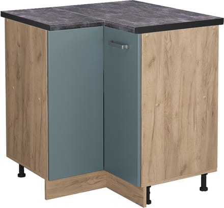 Vicco R-Line Hoekkast – 75.6 cm, WB Antraciet Blauw-grijs