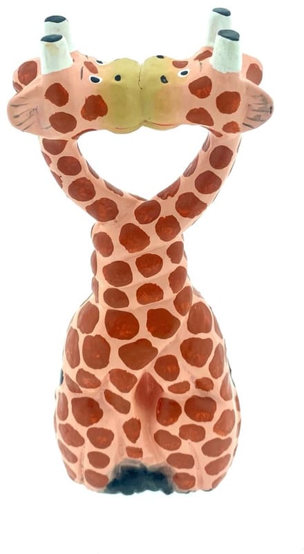 Kussende giraffes 25 cm Gala