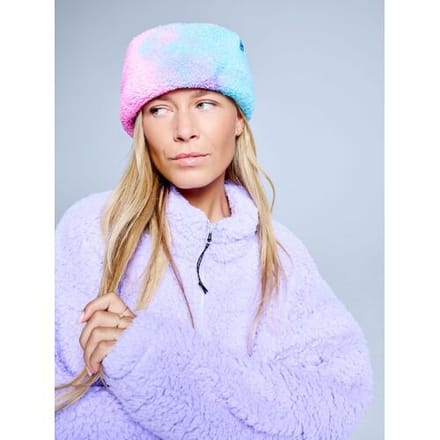 Poederbaas Muts Teddy Twist Hat Pink Blue Yellow