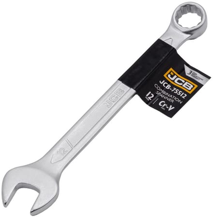 JCB JCB-75512 Serie - Ringsleutel - 12mm - Satijnafwerking - Chroom-vanadium staal