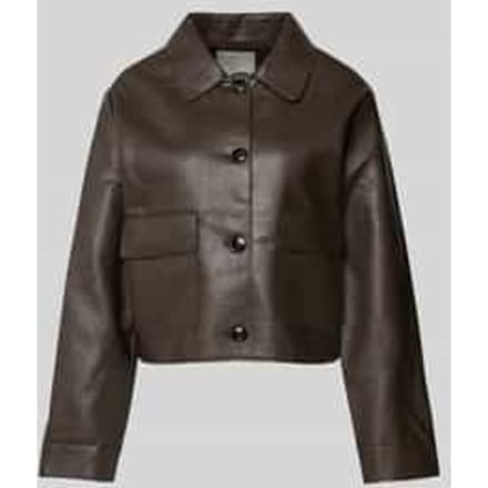 Jack in leerlook, model 'Romana'