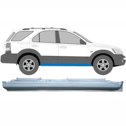 Volledige dorpel voor Kia Sorento 2002-2009 / Rechts