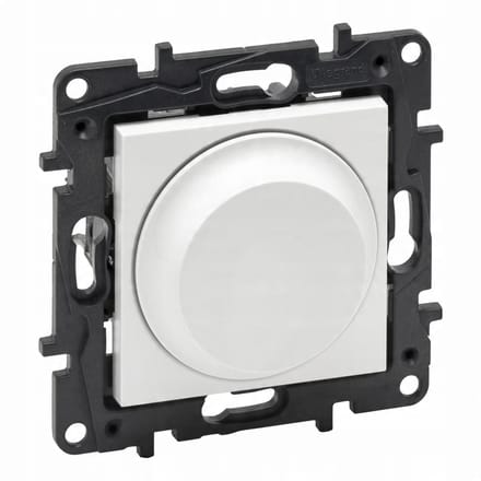 Legrand Niloe Step - Roterende Dimmer - 5-300W - Witte Module