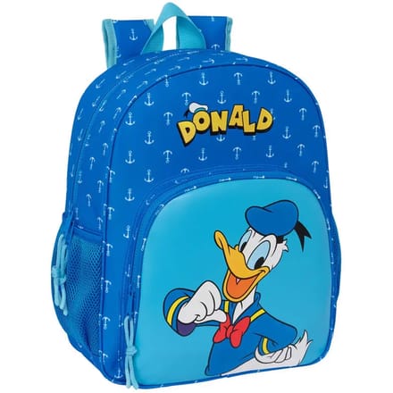 Disney Donald Duck Rugzak, Navy - 38 x 32 x 12 cm - Polyester