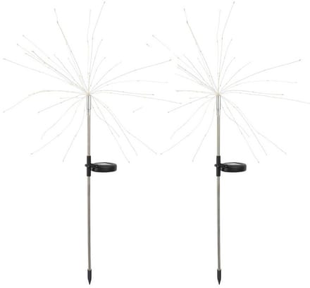 Set van 2 solar grondlampen H97CM SPIKE