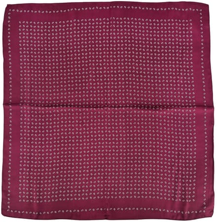 Satijnlook Sjaal - Bordeauxrood | 65 x 65 cm | Polyester | Fashion Favorite