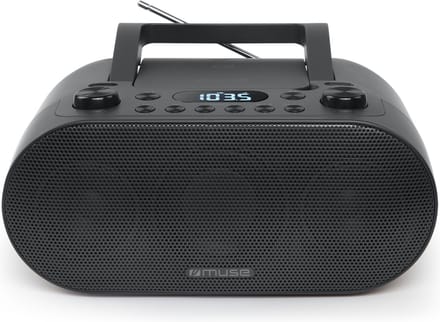 Muse M-35BT - Draagbare Radio/CD-speler met USB en bluetooth - ingebouwde passieve membraan