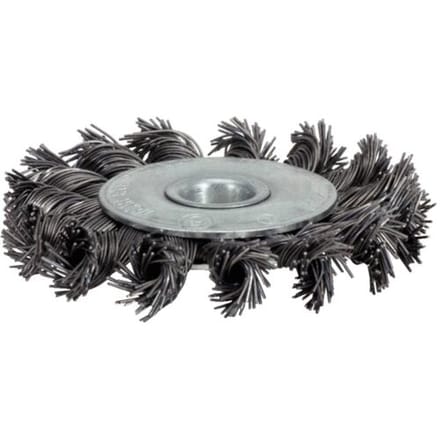 KS Tools 340.0045 Roestvrij stalen draadborstel 0,5 mm, Ø 100 mm