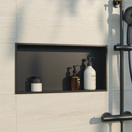 Badkamernis - 30x60x10 - Zwart