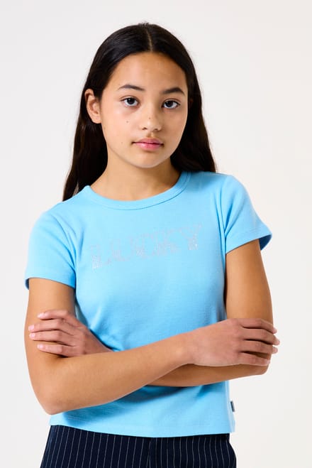 GARCIA Lichtblauw T-shirt