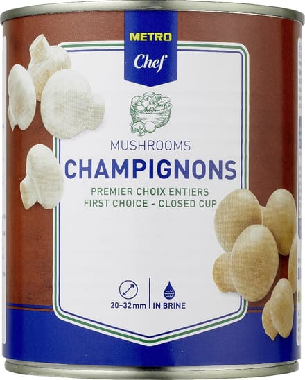 METRO Chef Champignon heel klein 850 gram