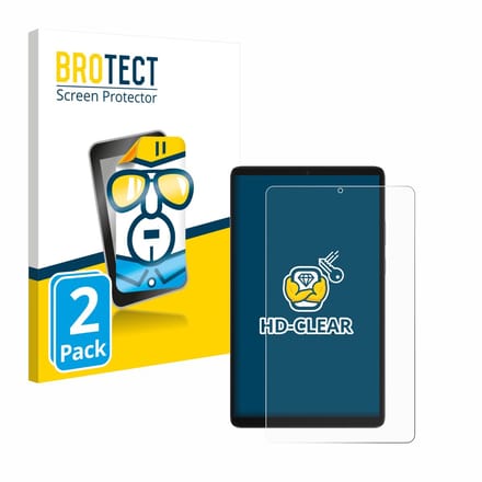 BROTECT - Screenprotector voor Samsung Galaxy Tab A11 8.7" - Folie Beschermfolie transparant 2 Stuks