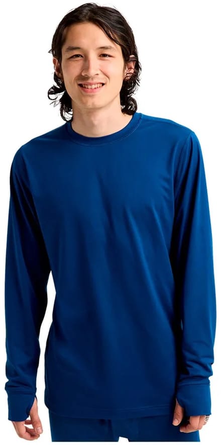 Burton Midweight Crew Lange Mouwen Basislaag Blauw S Man