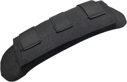 Schouderband Kussen - Draagtas Pad - Gewicht Verdelen - Verstelbare Band - 20 cm - Zwart