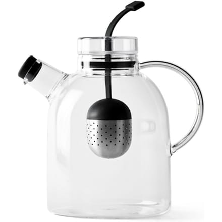 Audo - Kettle glazen theepot - 1,5 L - transparant