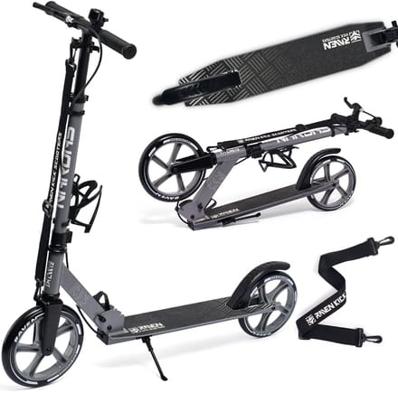RAVEN Nardas 230/200mm Step met rem, bel en bidonhouder