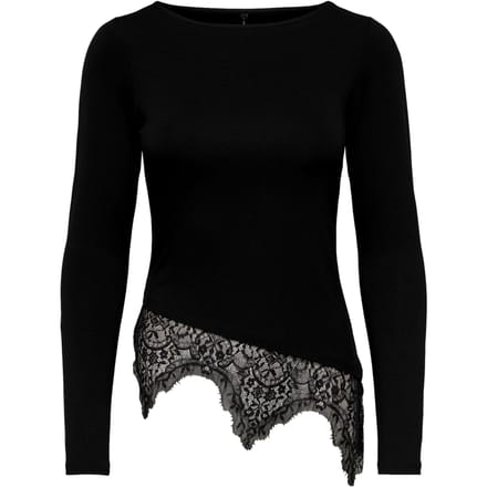 Slim fit shirt met lange mouwen van viscosemix model 'LAILA'