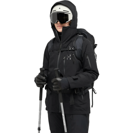 Haglofs Latnja GTX Insulated Jacket Dames (Maat - S, Kleur - True black)